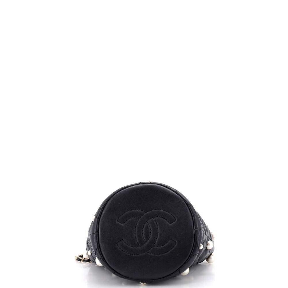 Chanel Mini Drawstring Round Bucket Bag - Picture 4 of 6
